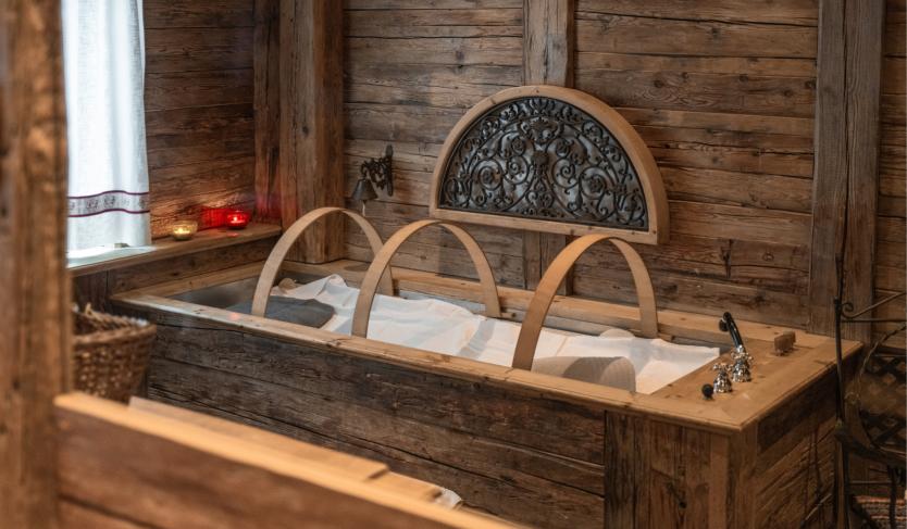 Heubad | Wellnesshotel Windschar | Pustertal | Südtirol Heubad | Wellnesshotel Windschar | Pustertal | Südtirol